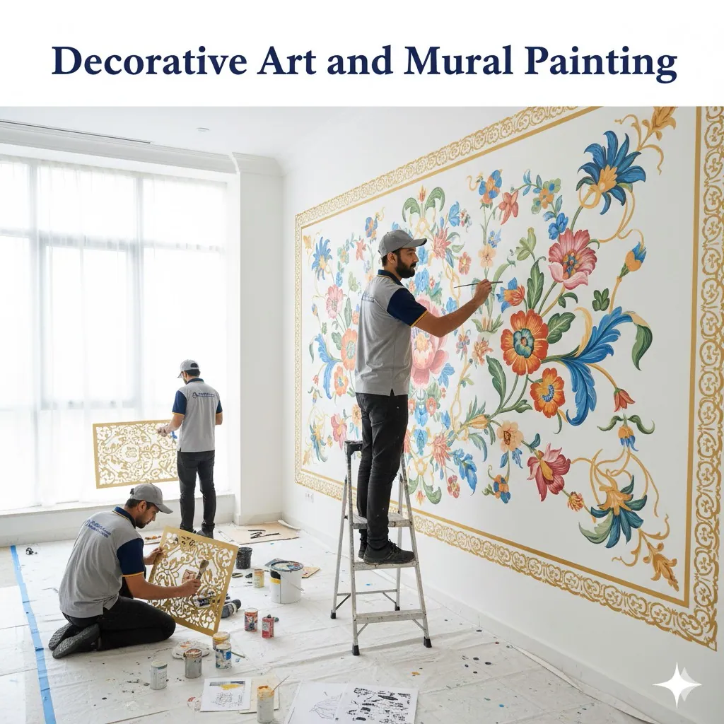 Decorative-Art-and-Mural-Painting