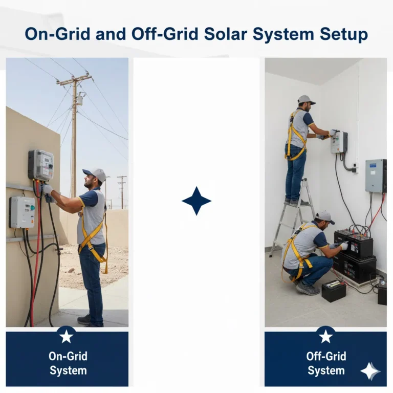 On-Grid-and-Off-Grid-Solar-System-Set