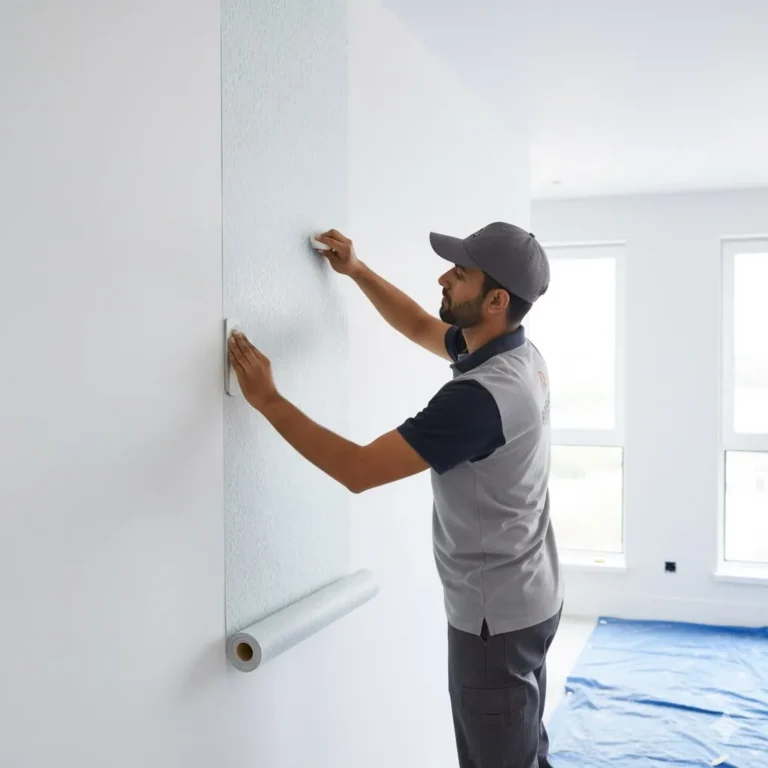 Self-Adhesive-Wallpaper-Fixing
