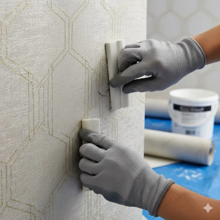 Vinyl-Wallpaper-Fixing