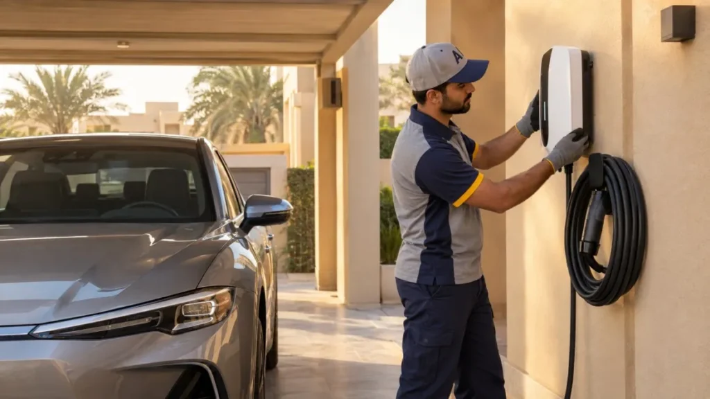 Home EV Charger Installation in Dubai: DEWA Rules, Costs and Steps
